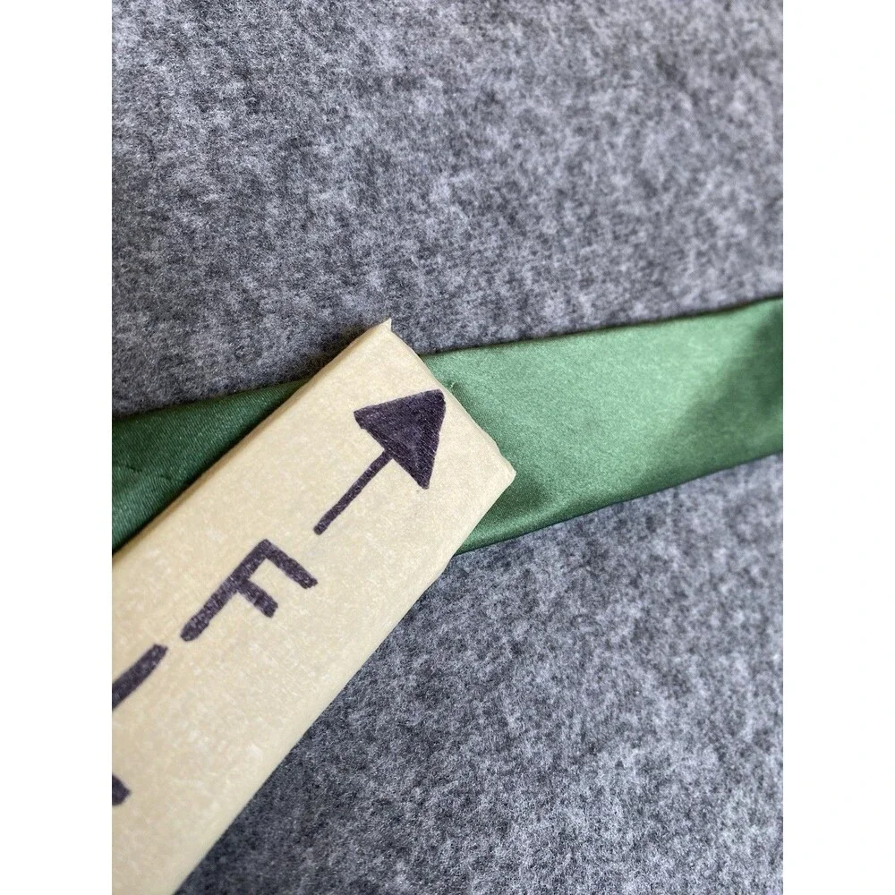 J. Garcia Green Gold Necktie Watercolor Courtyard Performance Artist Proof No. 9